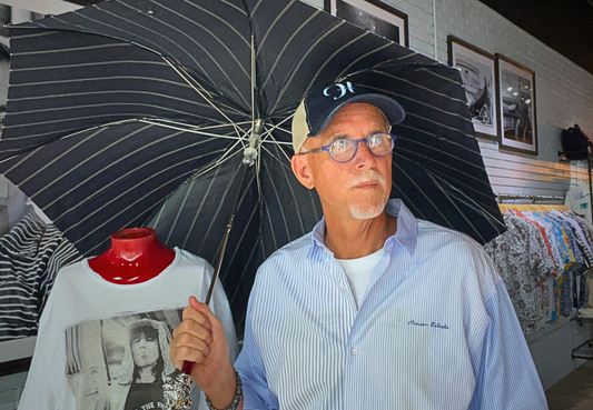 Picture of me holding an umbrella
