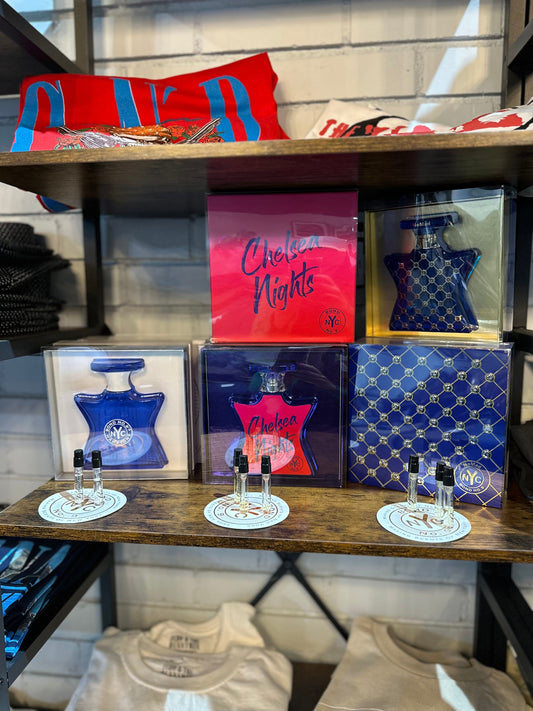 Bond No. 9 fragrance collection available at Herschede men's boutique in Phoenix